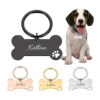 personalized dog keychain