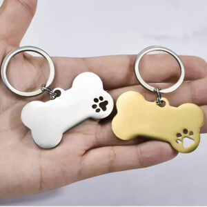 personalized dog keychain