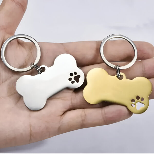 personalized dog keychain